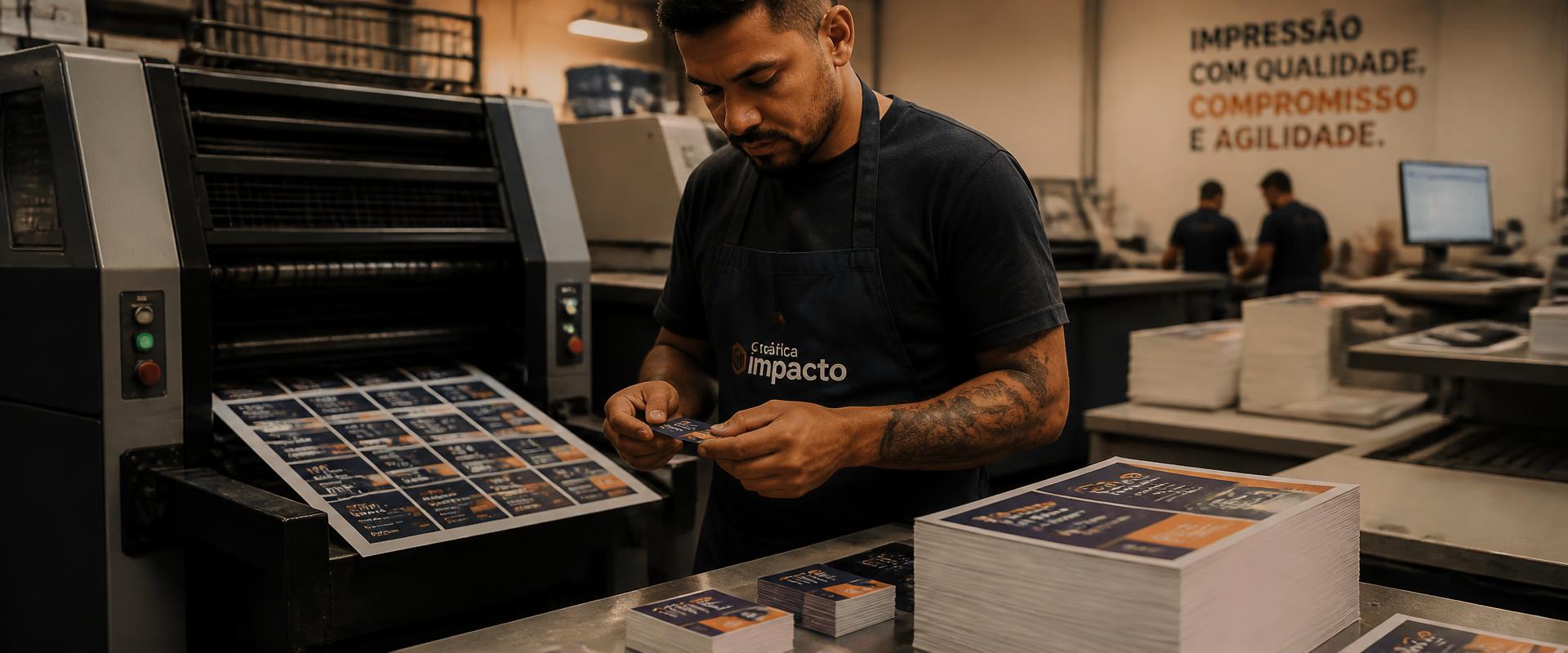 produção de impressos na gráfica On Time em Brasília DF