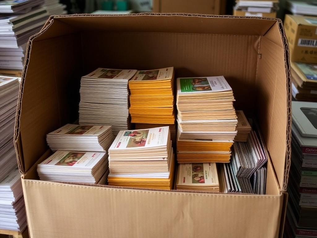 Caixa para Blocos e Folhetos