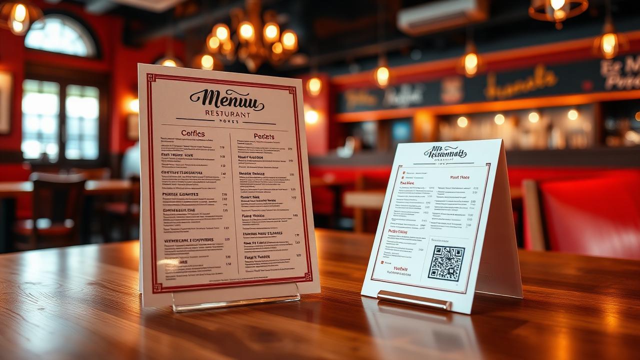 Cardápio impresso ou QR code? O que realmente vende mais no salão e no delivery